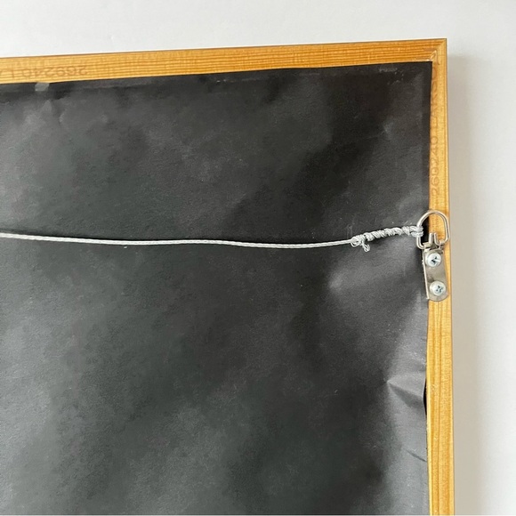 Restoration Hardware Baby Animal Portrait Giraffe Weathered Grey Frame Brown HR - Picture 5 of 15